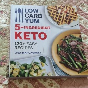 BOGO $5 Low carb yum 5- ingredient KETO recipes book